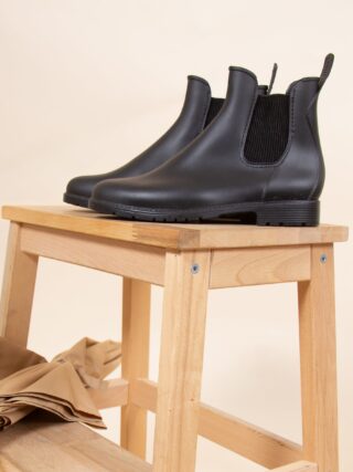 JULES & JENN - Bottines de pluie noir