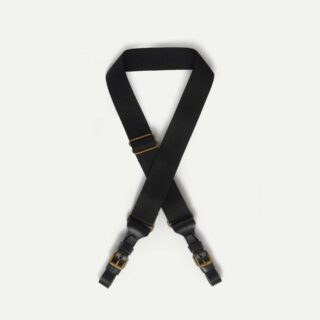 Bleu de Chauffe - Bretelle amovible woody business – Noir/Noir