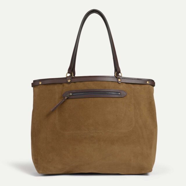 Bleu De Chauffe - Cabas Adèle XL - Marron Noisette