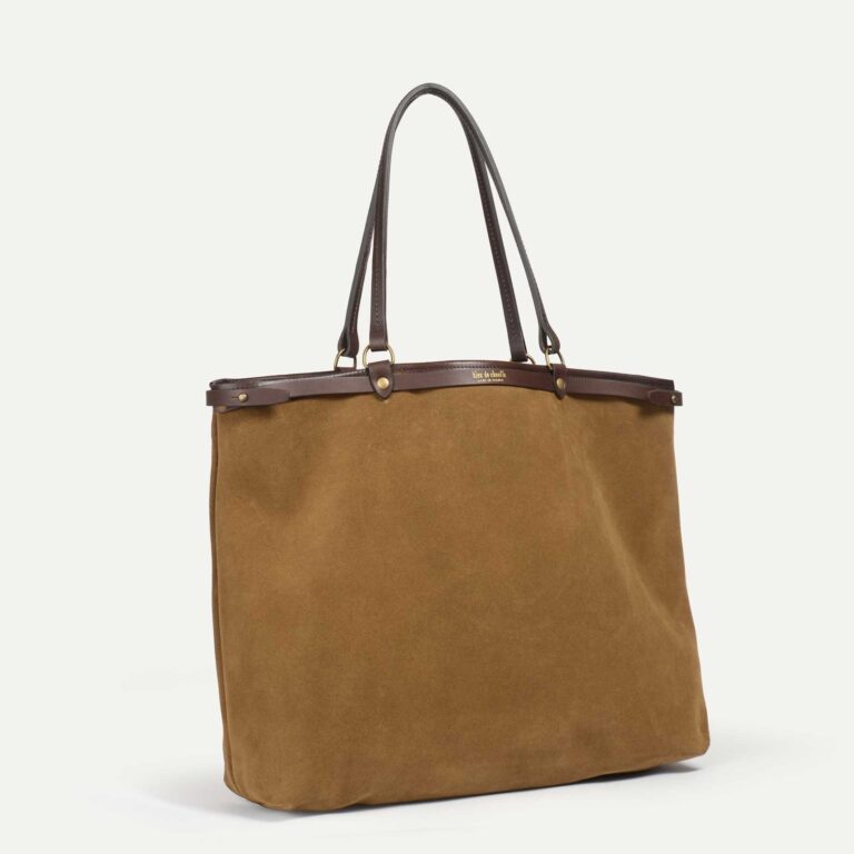 Bleu De Chauffe - Cabas Adèle XL - Marron Noisette