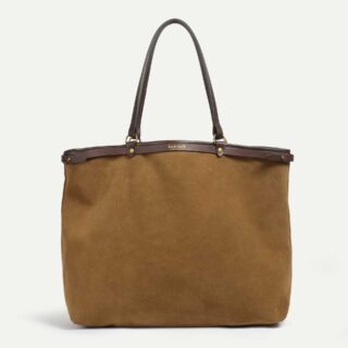 Bleu de Chauffe - Cabas Adèle XL  Marron Noisette