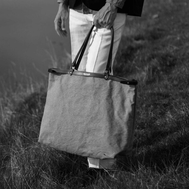 Bleu De Chauffe - Cabas Adèle XL - Marron Noisette