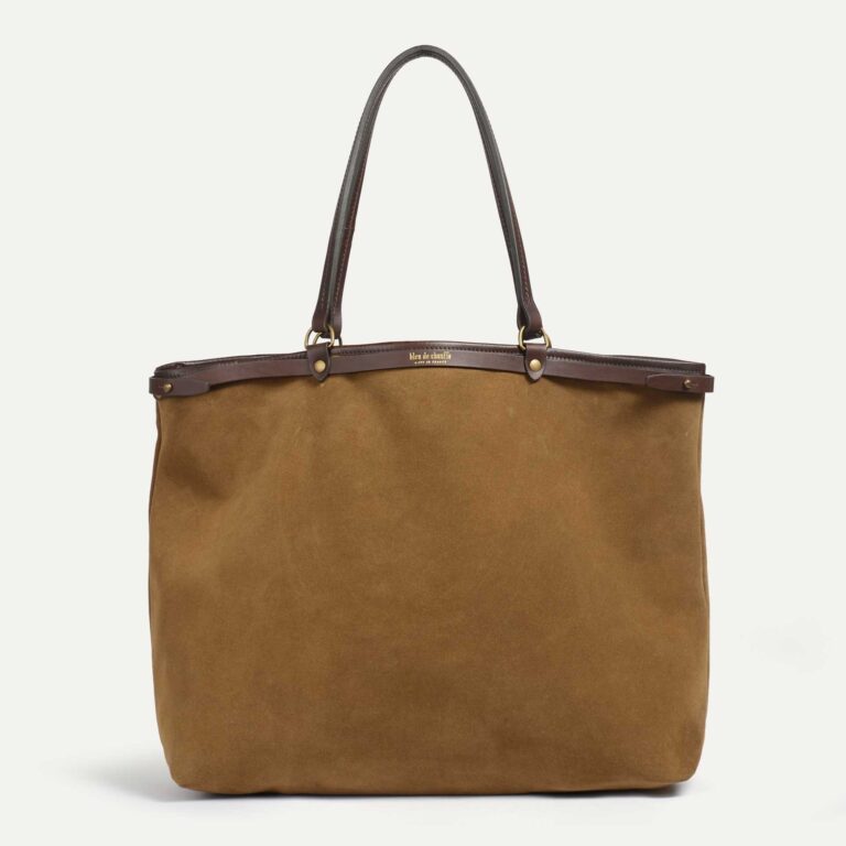 Bleu De Chauffe - Cabas Adèle XL - Marron Noisette