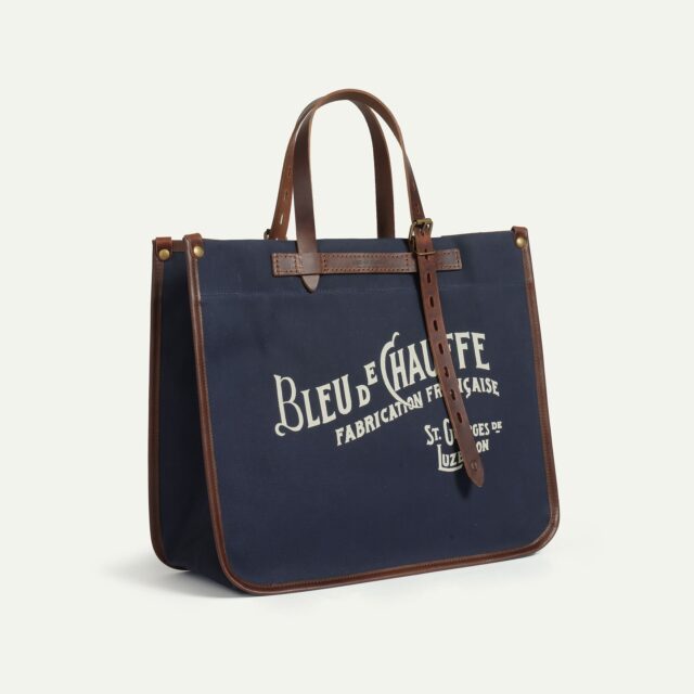 Bleu De Chauffe - Cabas Bazar - Bleu Marine BM