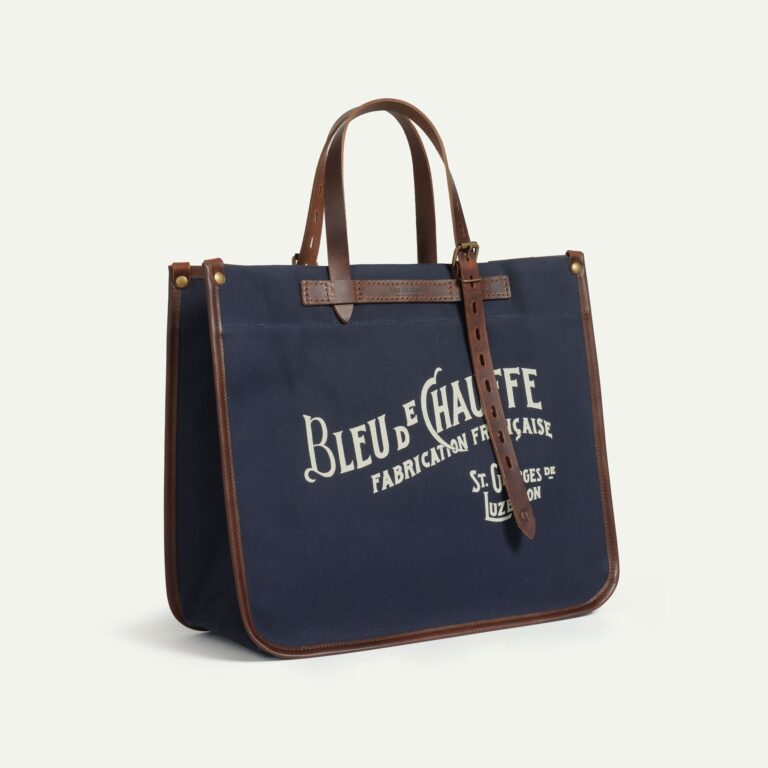Bleu De Chauffe - Cabas Bazar - Bleu Marine BM
