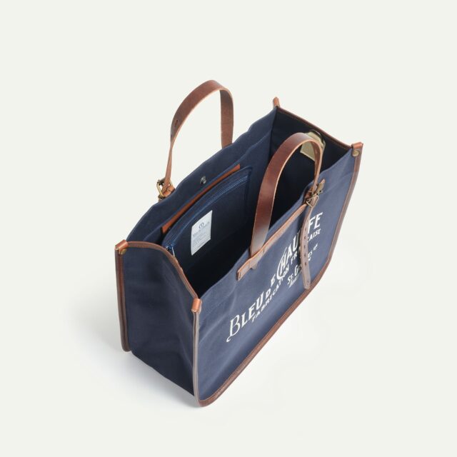 Bleu De Chauffe - Cabas Bazar - Bleu Marine BM