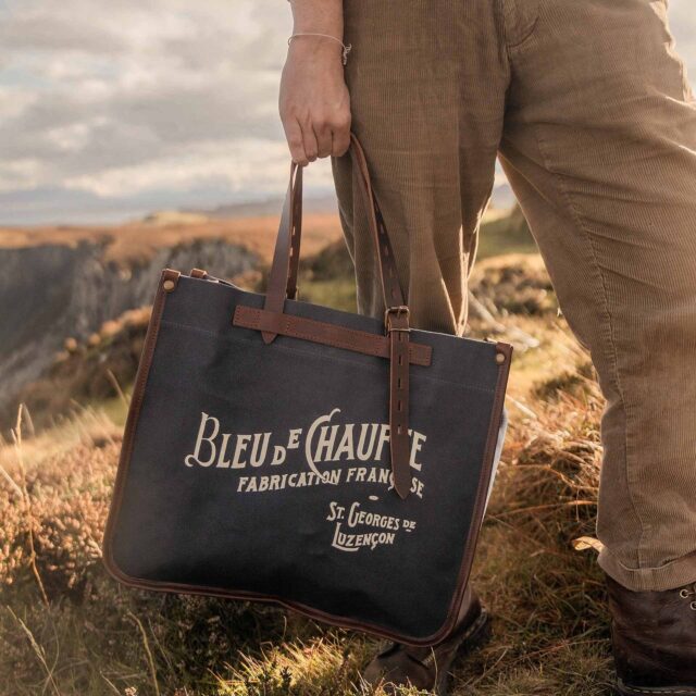 Bleu De Chauffe - Cabas Bazar - Bleu Marine BM