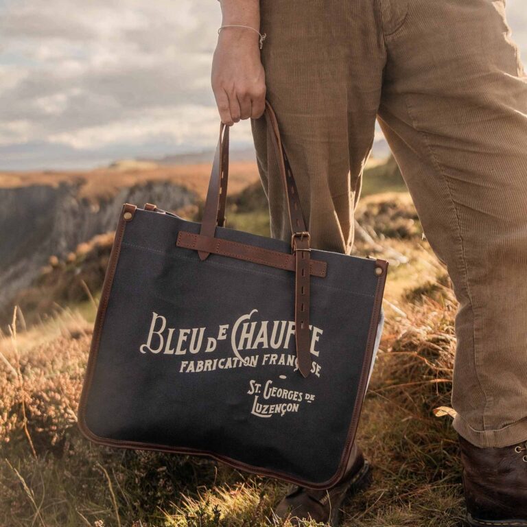 Bleu De Chauffe - Cabas Bazar - Bleu Marine BM