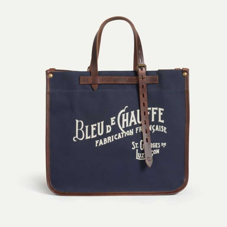 Bleu De Chauffe - Cabas Bazar - Bleu Marine BM