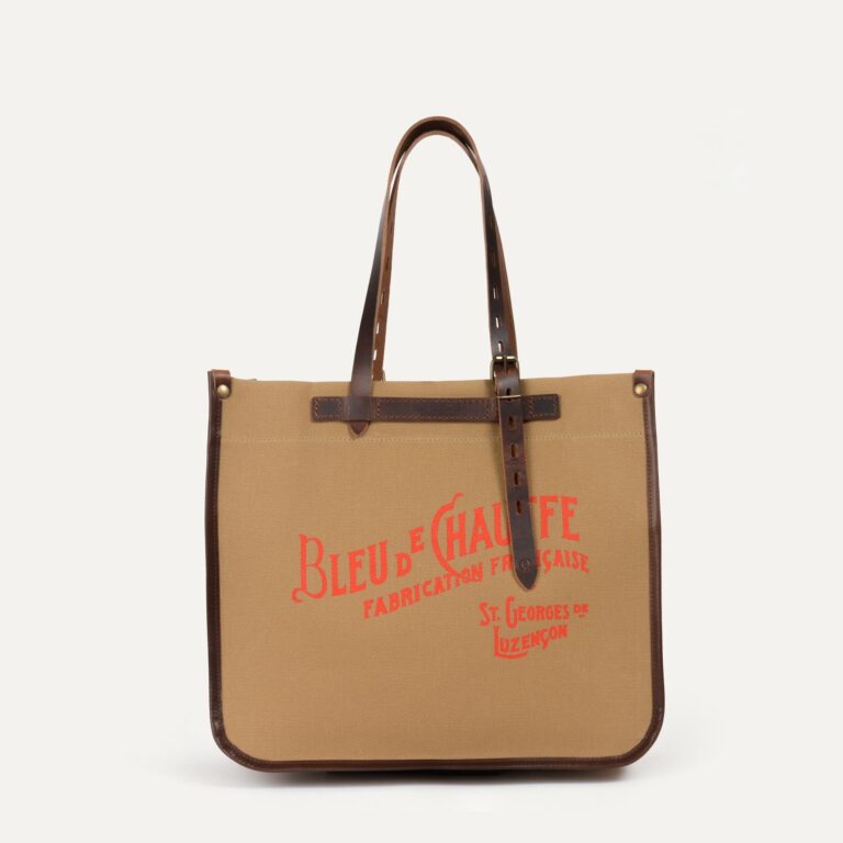 Bleu De Chauffe - Cabas BAZAR - Camel BM