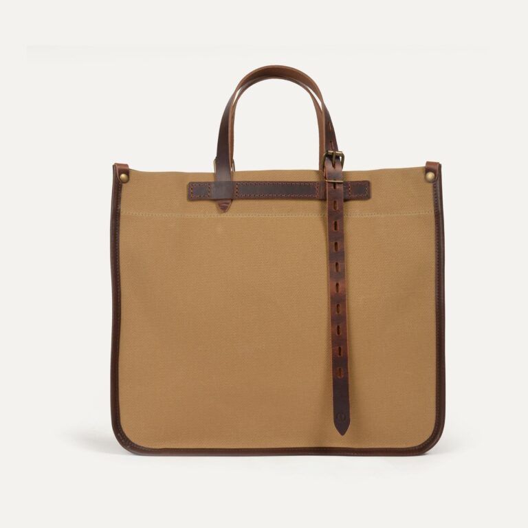 Bleu De Chauffe - Cabas BAZAR - Camel BM