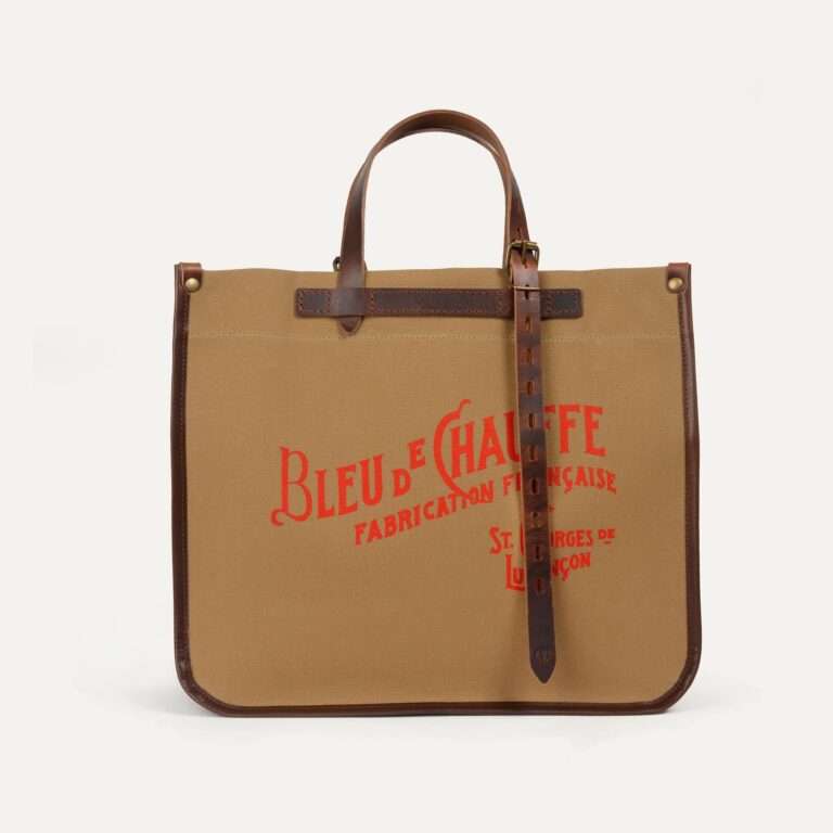 Bleu De Chauffe - Cabas BAZAR - Camel BM