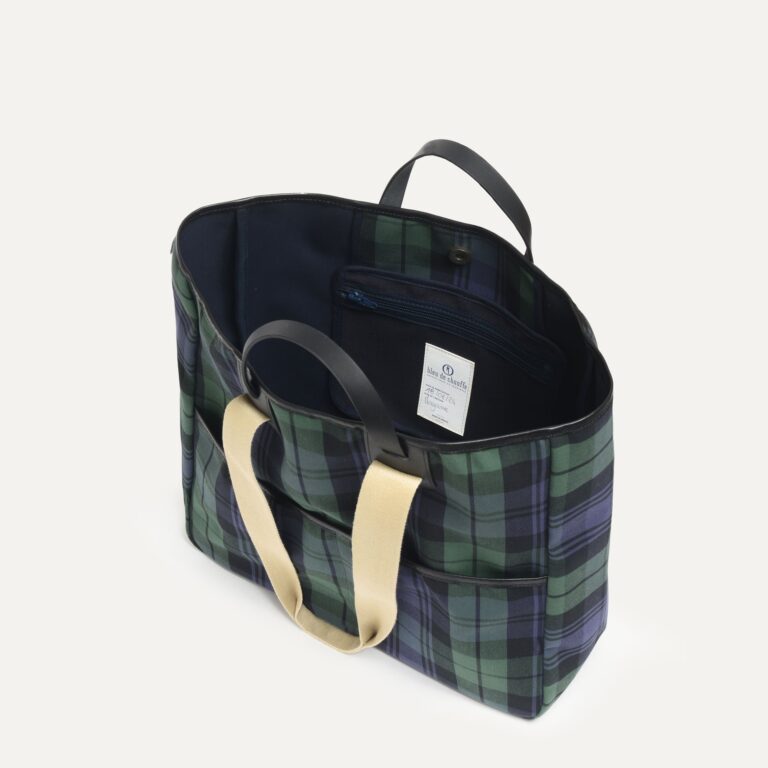 Bleu De Chauffe - Cabas Meline - Tartan Marine