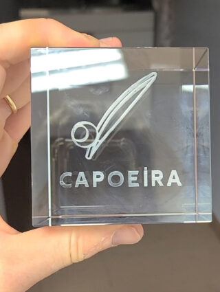 Le Digraphe - Trophée en cristal personnalisé pour compétition sportive