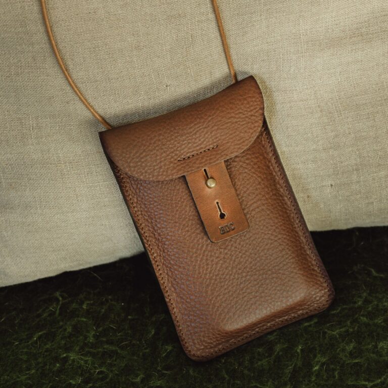 Bleu De Chauffe - Cartouchière Cartalo - Brun ambré