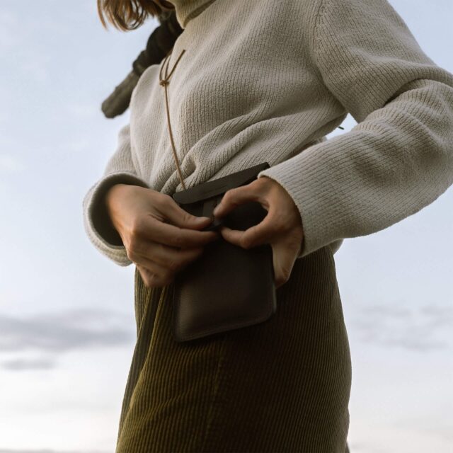 Bleu De Chauffe - Cartouchière Cartalo - Marron Brun