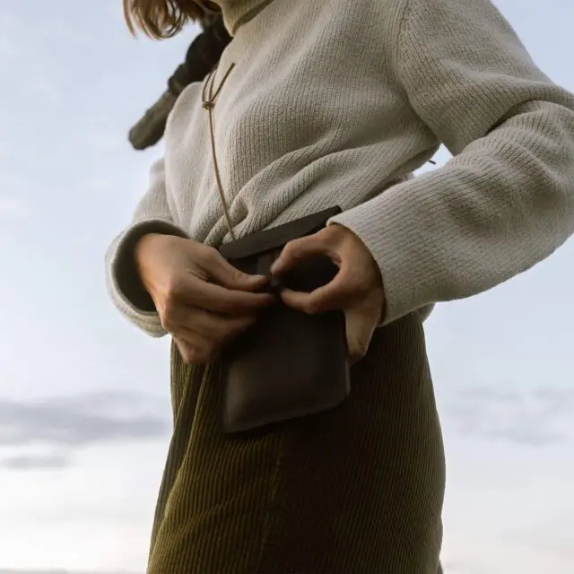 Bleu De Chauffe - Cartouchière Cartalo - Marron Brun