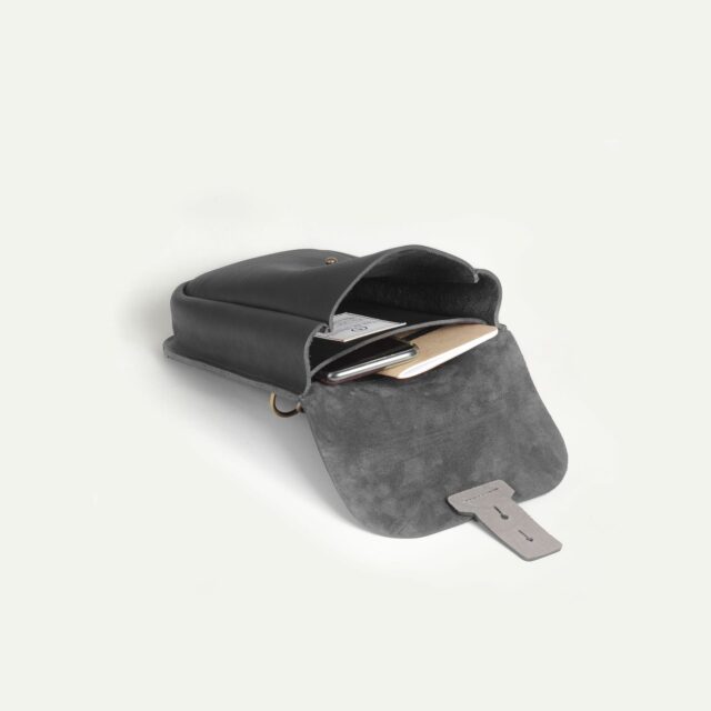 Bleu De Chauffe - Cartouchière Cartel - Noir