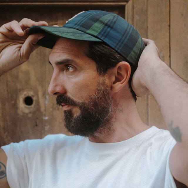 Bleu De Chauffe - Casquette Gaspard - Tartan Marine