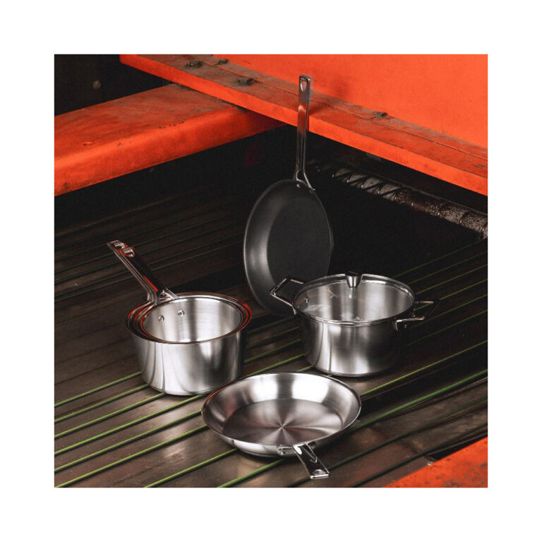 CRISTEL - Casserole CRISTEL 1826 en inox brossé - 3 tailles