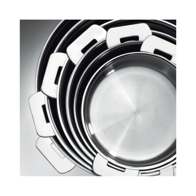 CRISTEL - Casserole graduée inox Casteline Cristel amovible - 4 tailles