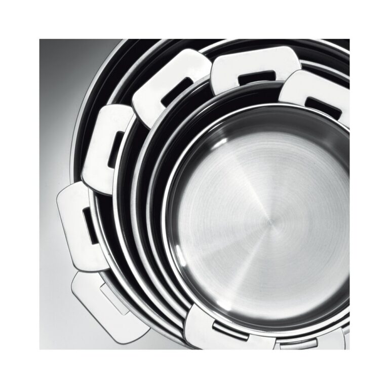 CRISTEL - Casserole graduée inox Casteline Cristel amovible - 4 tailles