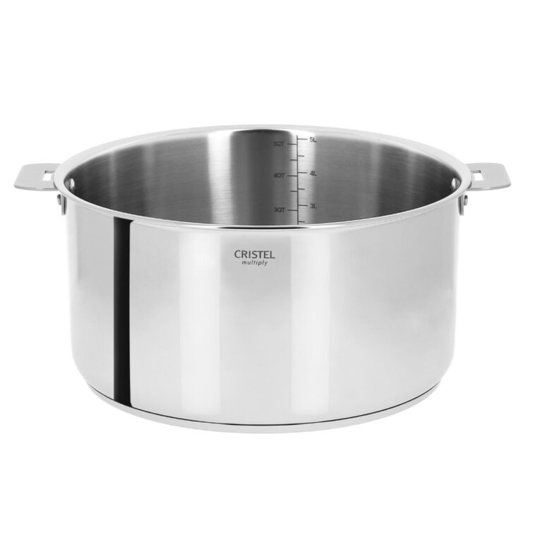 CRISTEL - Casserole graduée inox Casteline Cristel amovible - 4 tailles