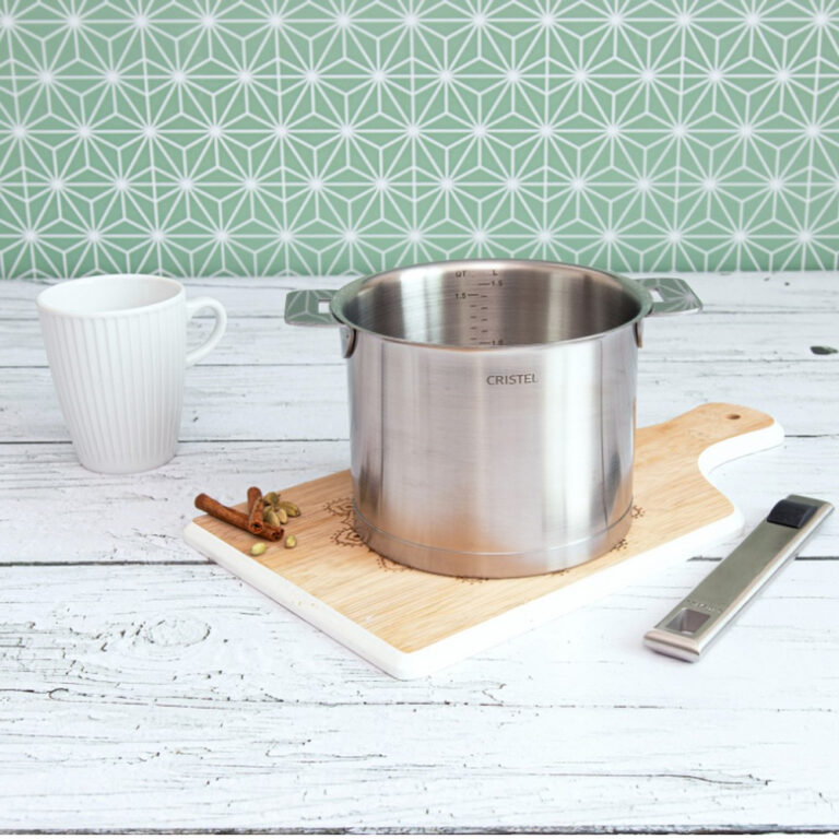 CRISTEL - Casserole haute inox Cristel Strate 14cm