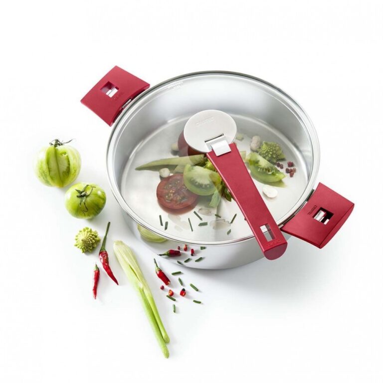 CRISTEL - Casserole CRISTEL Mutine amovible en inox - 4 tailles