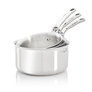 de Buyer - Set batterie de 3 casseroles DE BUYER Affinity en inox