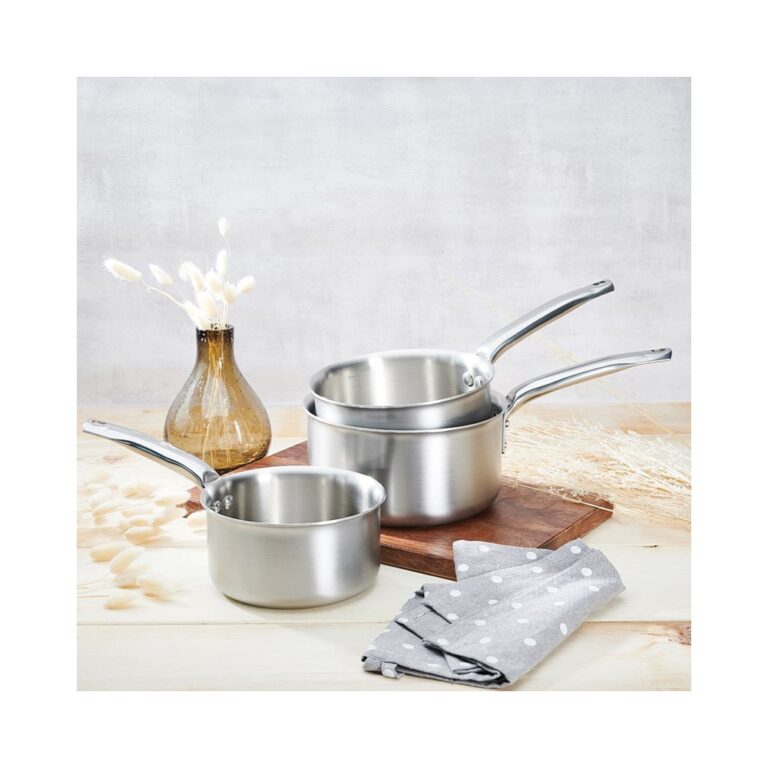 DE BUYER - Set batterie de 3 casseroles DE BUYER Alchimy en inox