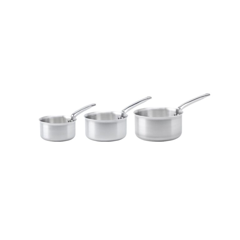 DE BUYER - Set batterie de 3 casseroles DE BUYER Alchimy en inox