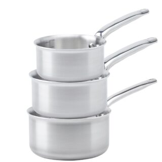 de Buyer - Set batterie de 3 casseroles DE BUYER Alchimy en inox