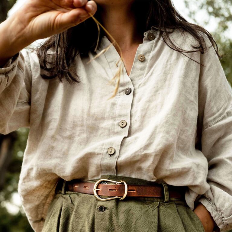 Bleu De Chauffe - Ceinture Cléo - Pain brûlé