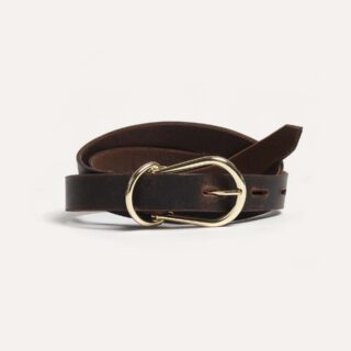 Bleu de Chauffe - Ceinture Cléo  Palissandre