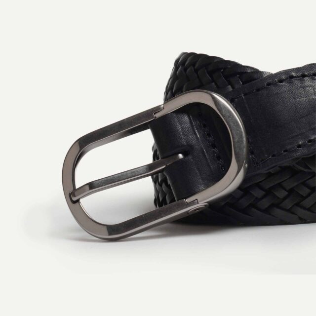 Bleu De Chauffe - Ceinture Cliquet - Noir