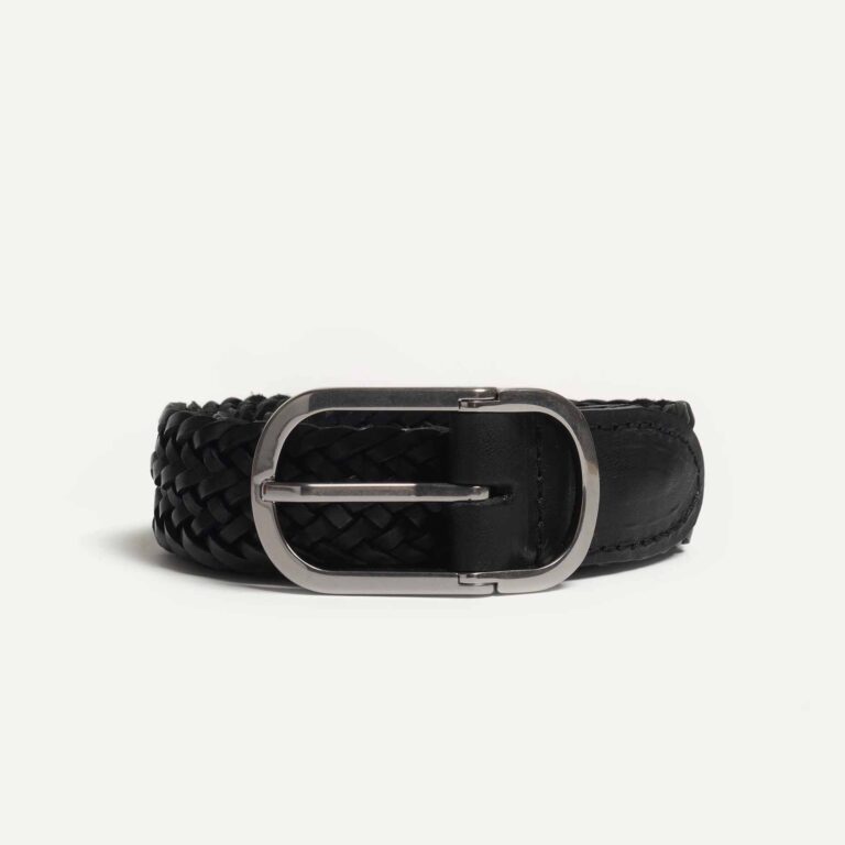 Bleu De Chauffe - Ceinture Cliquet - Noir
