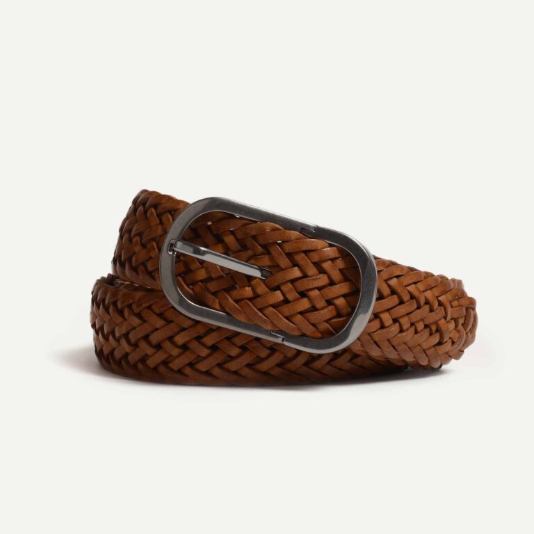 Bleu De Chauffe - Ceinture Cliquet - Pain brûlé