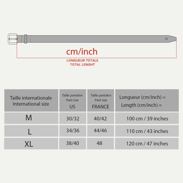 Bleu De Chauffe - Ceinture Cliquet tressée - Miel suédé