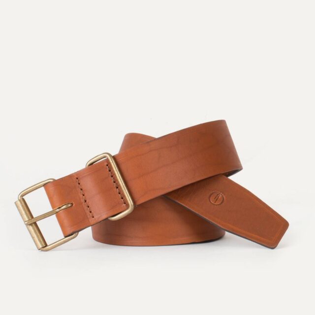 Bleu De Chauffe - Ceinture Fred - Cognac