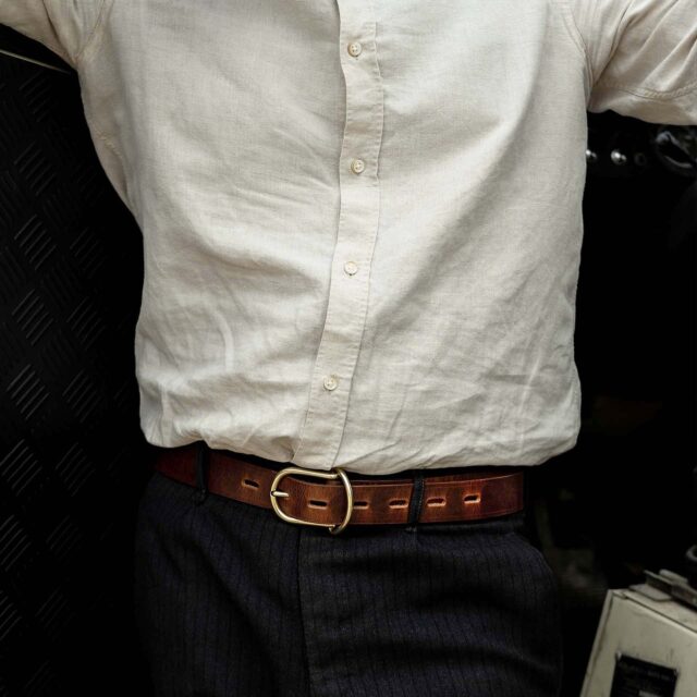 Bleu De Chauffe - Ceinture Manchette - Pain Brûlé