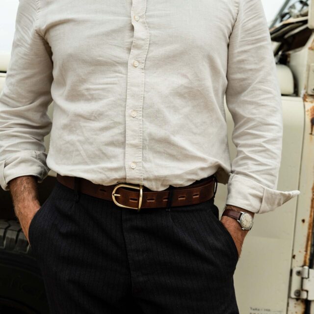 Bleu De Chauffe - Ceinture Manchette - Palissandre