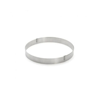 de Buyer - Cercle à pâtisserie à tarte DE BUYER rond extensible de 18 à 36cm en inox