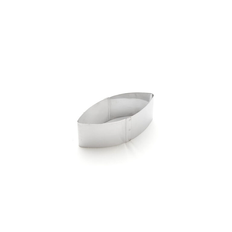 DE BUYER - Cercle à tarte Calisson DE BUYER en inox hauteur 4cm - 2 tailles