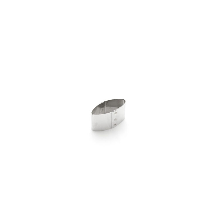 DE BUYER - Cercle à tarte Calisson DE BUYER en inox hauteur 4cm - 2 tailles
