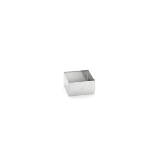de Buyer - Cercle à tarte carré DE BUYER en inox hauteur 4.5cm – 3 tailles