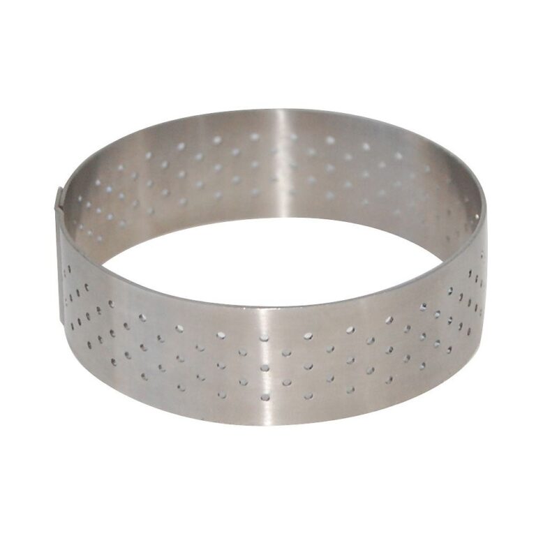 DE BUYER - Cercles à tarte De Buyer inox - 11 tailles