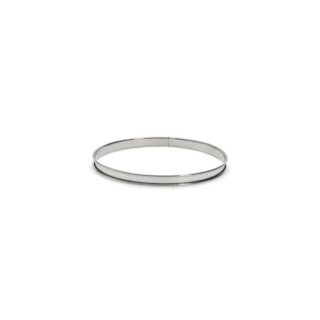 de Buyer - Cercle à tarte DE BUYER en inox perforé 24cm hauteur 2cm