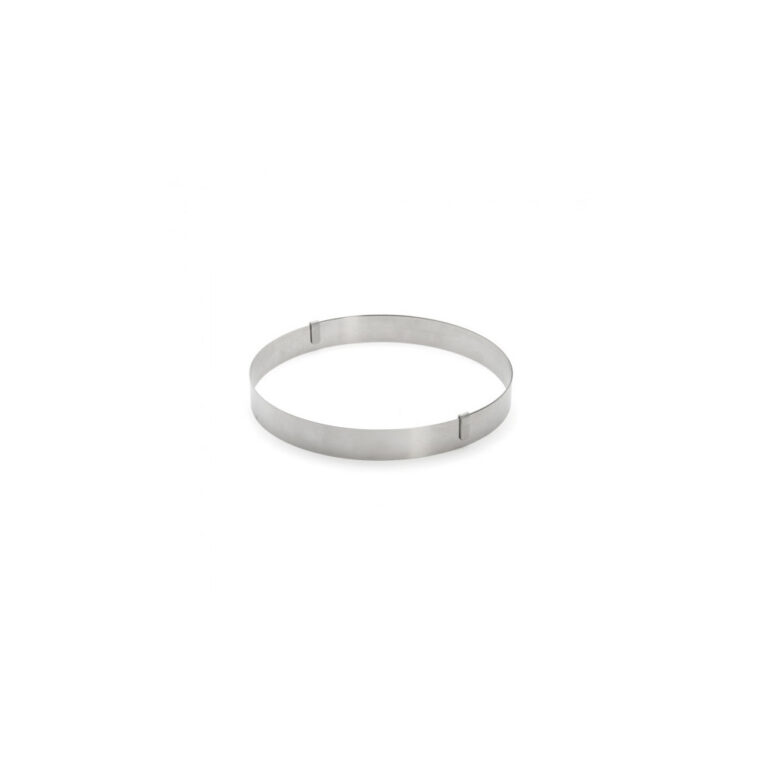 DE BUYER - Cercle moule gradué extensible inox De Buyer - 3 hauteurs