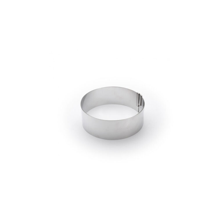 DE BUYER - Cercle moule gradué extensible inox De Buyer - 3 hauteurs